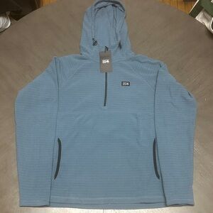 Mountain Hardwear Summit Grid Hoody Medium Adriatic Blue